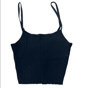 Black Crop Top